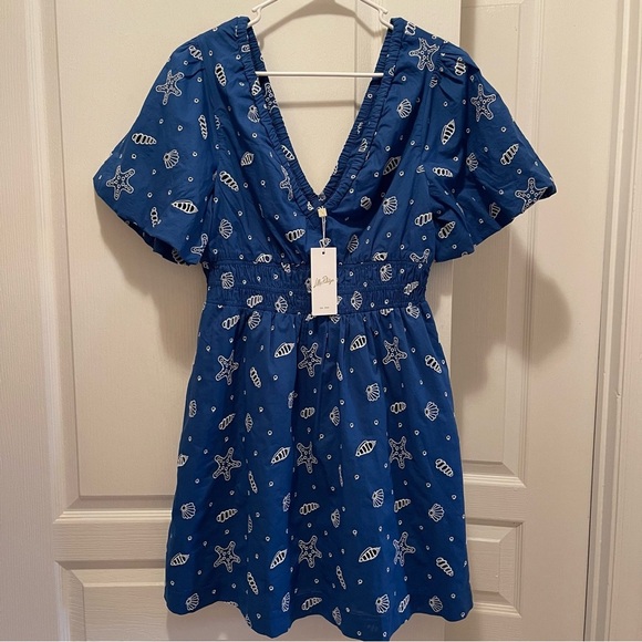 Lilly Pulitzer Dresses & Skirts - Lilly Pulitzer Kilynn Short Sleeve Eyelet Dress Size 10